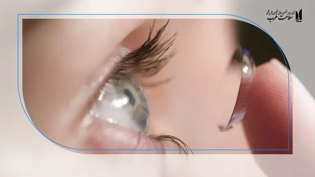 مراقبت از لنز تماسی در هوای خشک پاییز